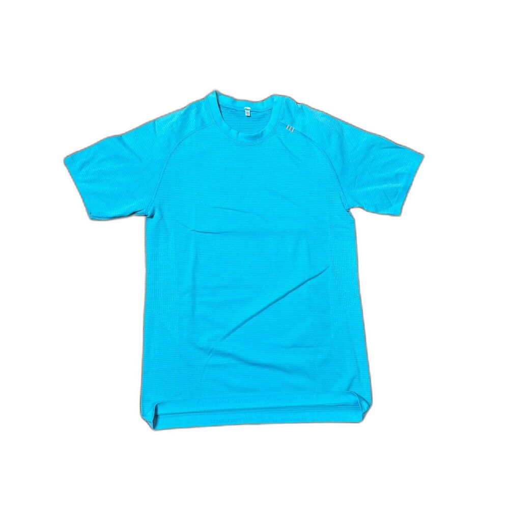 Lululemon Men’s Vent Tech M Shirt Wild Aqua Blue